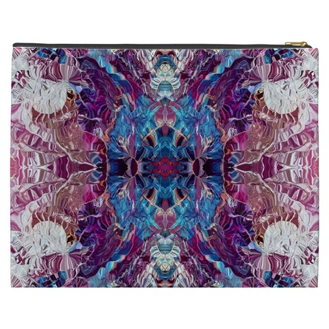 Abstract symmetry Cosmetic Bag (XXXL) from ArtsNow.com Back