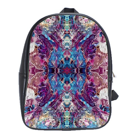 Abstract symmetry School Bag (XL) from ArtsNow.com Front