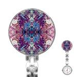 Abstract symmetry Stainless Steel Nurses Watch