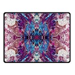 Abstract symmetry Two Sides Fleece Blanket (Small)