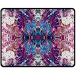 Abstract symmetry Two Sides Fleece Blanket (Medium)