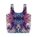 Abstract symmetry Full Print Recycle Bag (M)