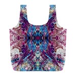 Abstract symmetry Full Print Recycle Bag (L)