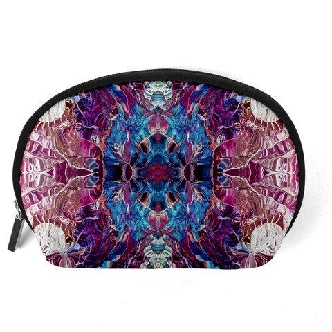 Abstract symmetry Accessory Pouch (Large) from ArtsNow.com Back