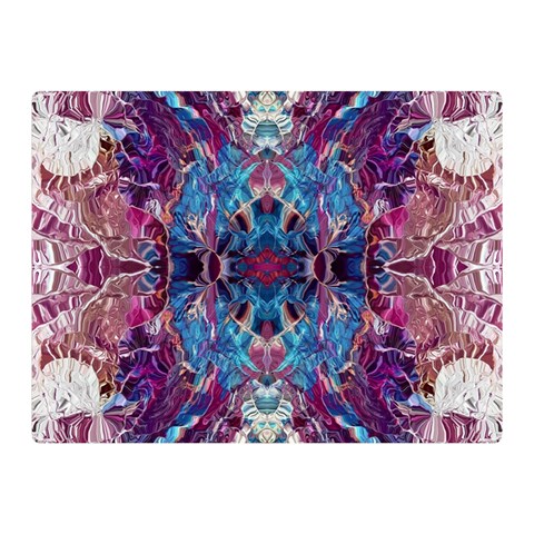 Abstract symmetry Two Sides Premium Plush Fleece Blanket (Mini) from ArtsNow.com 35 x27  Blanket Front