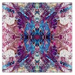 Abstract symmetry Square Satin Scarf (36  x 36 )