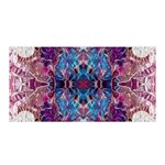 Abstract symmetry Satin Wrap 35  x 70 