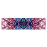 Abstract symmetry Oblong Satin Scarf (16  x 60 )