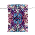 Abstract symmetry Lightweight Drawstring Pouch (XL)