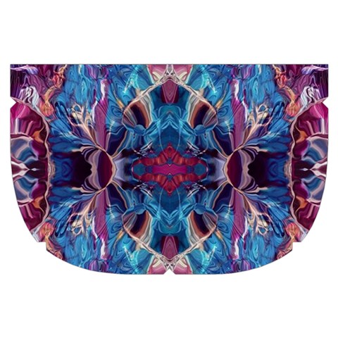 Abstract symmetry Make Up Case (Small) from ArtsNow.com Side Right