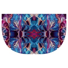 Abstract symmetry Make Up Case (Medium) from ArtsNow.com Side Left