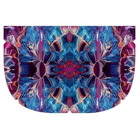 Abstract symmetry Make Up Case (Large) from ArtsNow.com Side Right