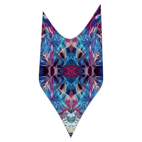 Abstract symmetry Women s Long Sleeve Raglan T Side Left