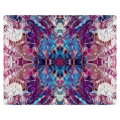 Abstract symmetry Premium Plush Fleece Blanket (Medium) from ArtsNow.com 60 x50  Blanket Front