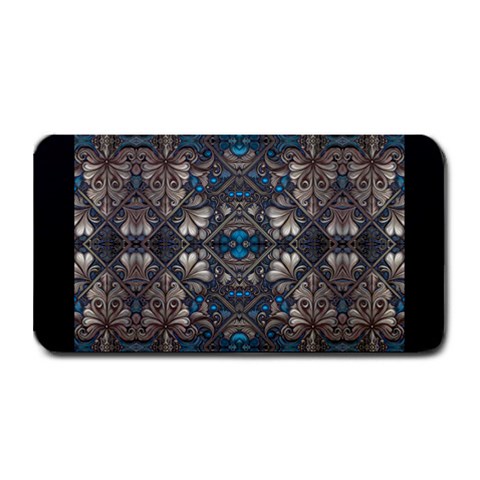 Ornate baroque floral pattern print Medium Bar Mat from ArtsNow.com 16 x8.5  Bar Mat