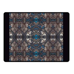 Ornate baroque floral pattern print Two Sides Fleece Blanket (Small) from ArtsNow.com 45 x34  Blanket Front