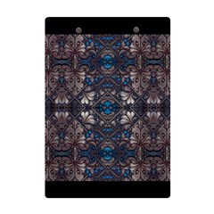 Ornate baroque floral pattern print A5 Acrylic Clipboard from ArtsNow.com Back