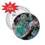 Marbling Mono Blend  2.25  Buttons (10 pack) 