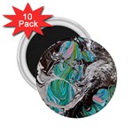 Marbling Mono Blend  2.25  Magnets (10 pack) 