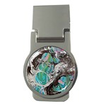 Marbling Mono Blend  Money Clips (Round) 