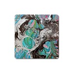 Marbling Mono Blend  Square Magnet