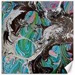 Marbling Mono Blend  Canvas 12  x 12 