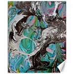 Marbling Mono Blend  Canvas 11  x 14 