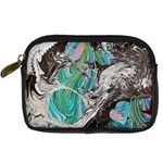 Marbling Mono Blend  Digital Camera Leather Case