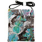 Marbling Mono Blend  Shoulder Sling Bag