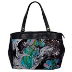 Marbling Mono Blend  Oversize Office Handbag