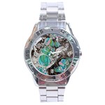 Marbling Mono Blend  Stainless Steel Analogue Watch