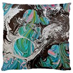 Marbling Mono Blend  Large Cushion Case (Two Sides)