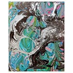 Marbling Mono Blend  Drawstring Bag (Small)