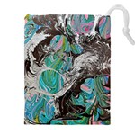 Marbling Mono Blend  Drawstring Pouch (4XL)