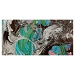 Marbling Mono Blend  Banner and Sign 6  x 3 