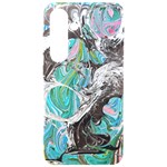 Marbling Mono Blend  Samsung Galaxy S24 6.2 Inch Black TPU UV Case