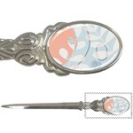 Pattern Plants Leaves Nature Letter Opener