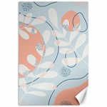 Pattern Plants Leaves Nature Canvas 24  x 36 