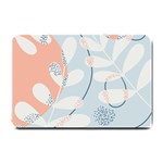 Pattern Plants Leaves Nature Small Doormat