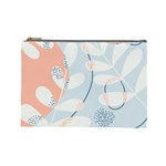 Pattern Plants Leaves Nature Cosmetic Bag (Large)