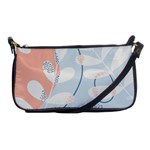 Pattern Plants Leaves Nature Shoulder Clutch Bag