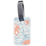 Pattern Plants Leaves Nature Luggage Tag (one side)