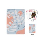 Pattern Plants Leaves Nature Playing Cards Single Design (Mini)