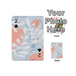 Pattern Plants Leaves Nature Playing Cards 54 Designs (Mini)