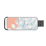 Pattern Plants Leaves Nature Portable USB Flash (One Side)