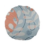 Pattern Plants Leaves Nature Standard 15  Premium Round Cushions