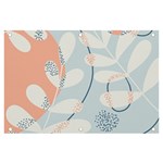 Pattern Plants Leaves Nature Banner and Sign 6  x 4 