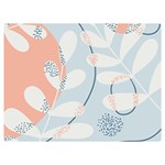 Pattern Plants Leaves Nature Premium Plush Fleece Blanket (Extra Small)