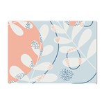 Pattern Plants Leaves Nature Crystal Sticker (A4)