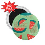 Watermelon Dots Summer Pattern 2.25  Magnets (100 pack) 